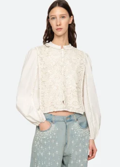 New Sea New York Sabine Top Cream