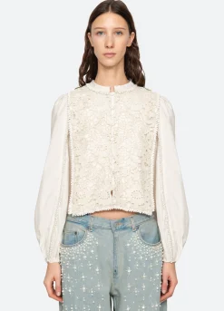 New Sea New York Sabine Top Cream