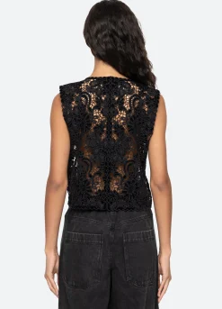 Best Sea New York Sabine Vest Black