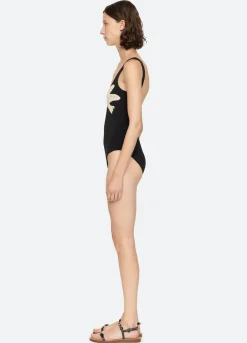 Clearance Sea New York Sally One Piece Black