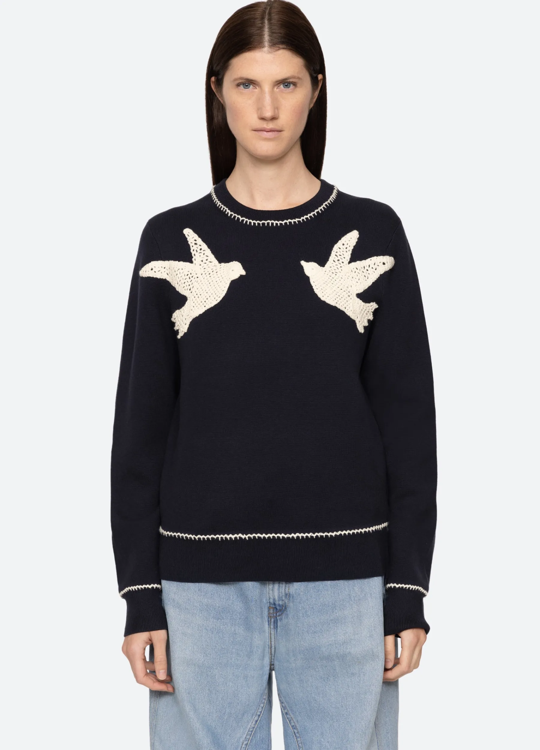 Hot Sea New York Sally Sweater Navy
