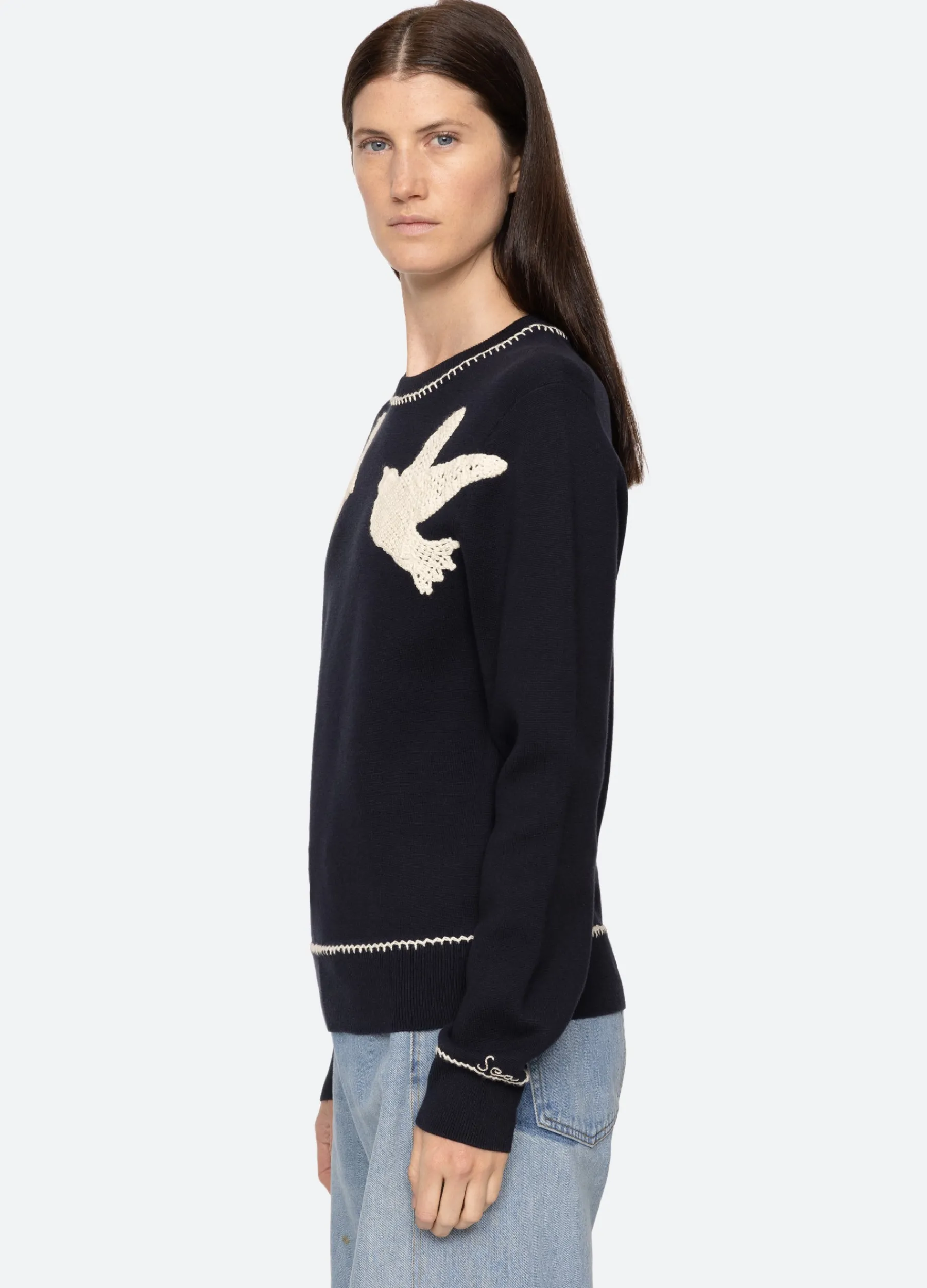 Hot Sea New York Sally Sweater Navy