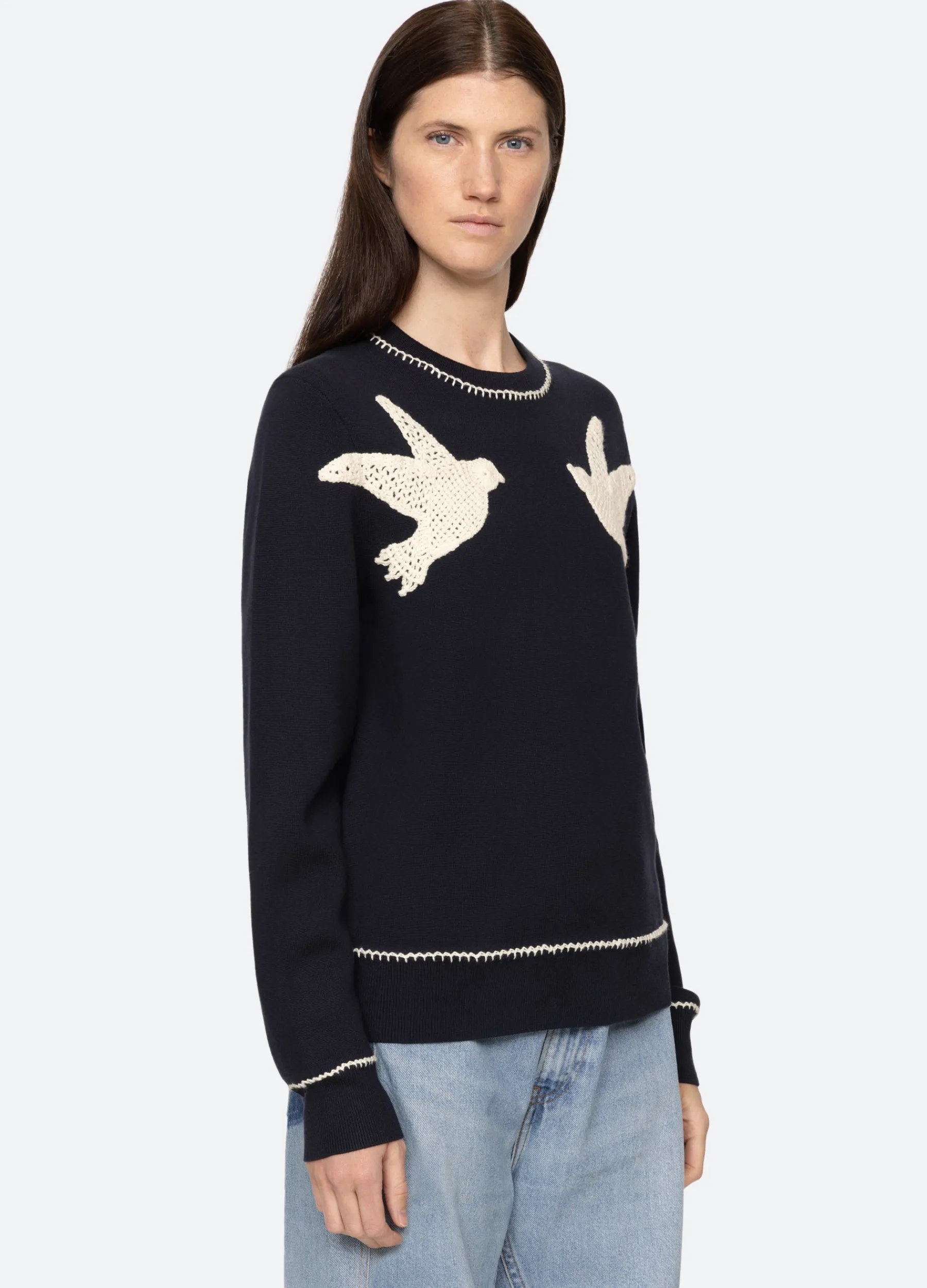Hot Sea New York Sally Sweater Navy