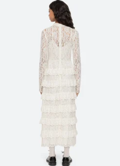 Outlet Sea New York Seraphina Dress Cream