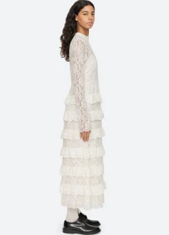 Outlet Sea New York Seraphina Dress Cream