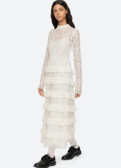 Outlet Sea New York Seraphina Dress Cream