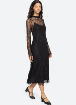 Clearance Sea New York Seraphina L/S Dress Black
