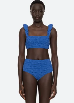 Discount Sea New York Slone Bikini Top Blue