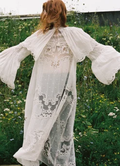 Sale Sea New York Vale Capelet Dress White