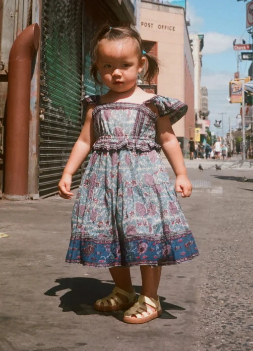 Clearance Sea New York Valeria Kids Dress Navy