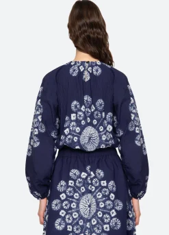 Outlet Sea New York Yana L/S Top Navy