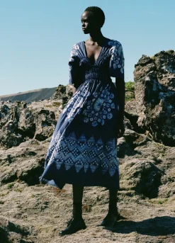 Discount Sea New York Yana S/S Dress Navy