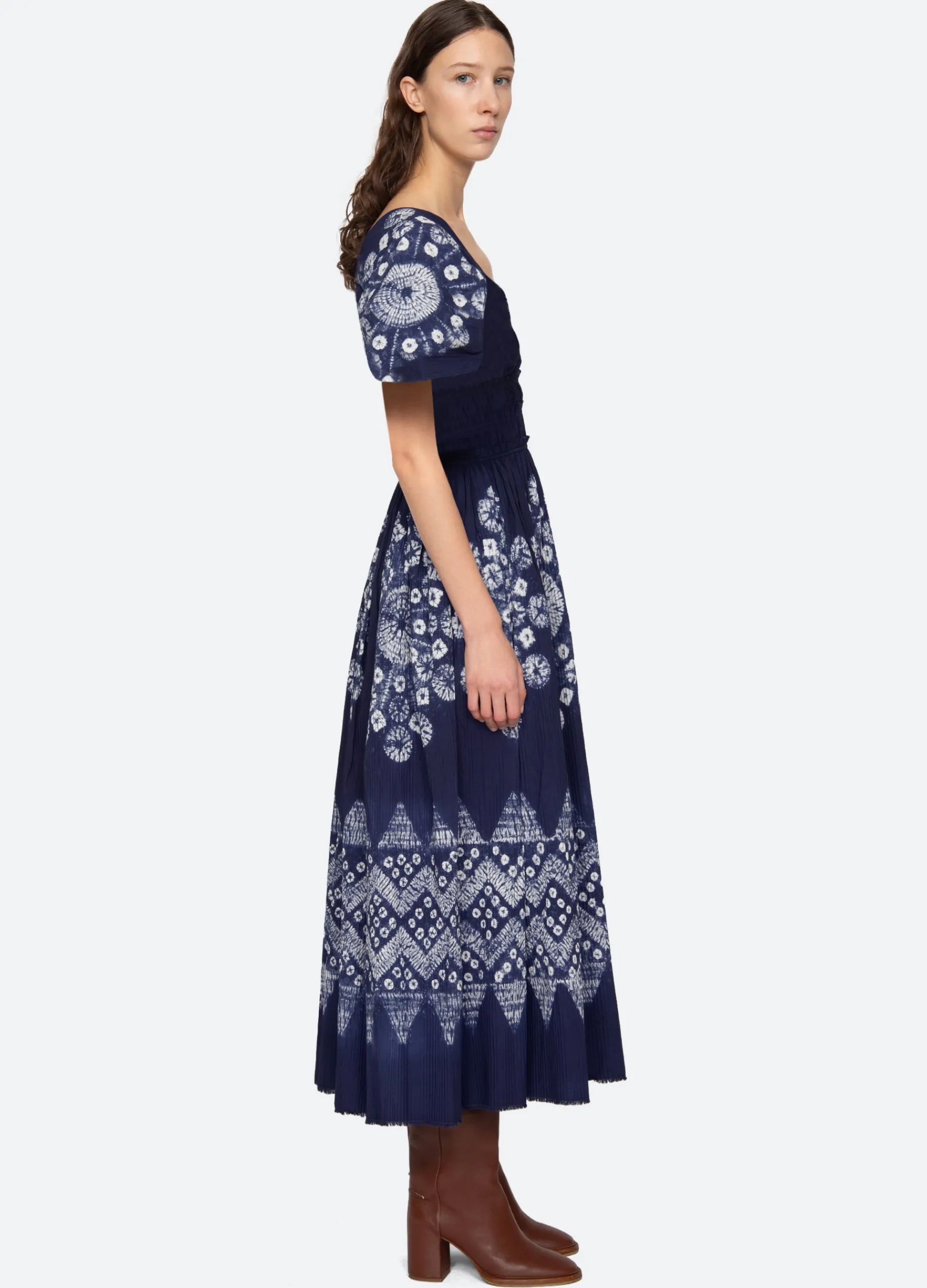 Discount Sea New York Yana S/S Dress Navy