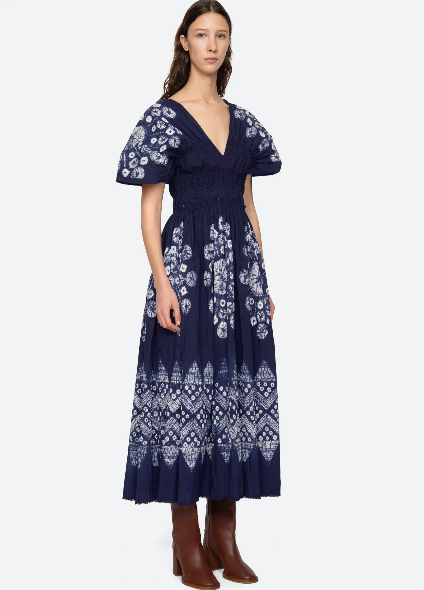 Discount Sea New York Yana S/S Dress Navy