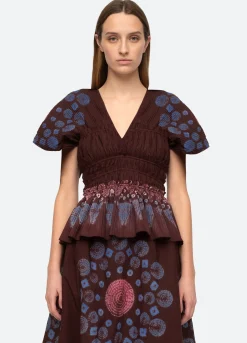Online Sea New York Yana Top Rose
